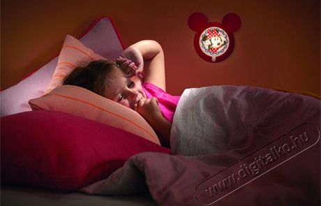 PHILIPS 717663116 Minnie Mouse éjjeli fény, fali lámpa Háztartás / Otthon / Kültér - Világítás / elektromosság - Éjszakai irányfény - 312509