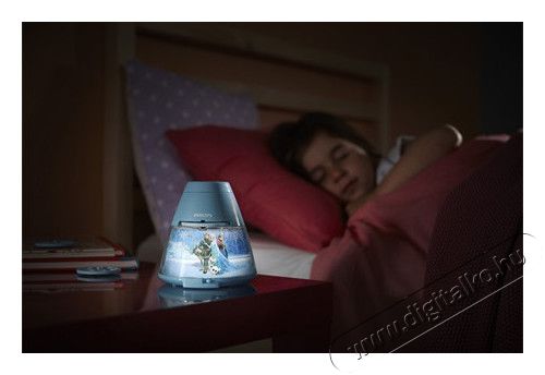PHILIPS 717690816 Jégvarázs projektoros LED asztali lámpa Háztartás / Otthon / Kültér - Világítás / elektromosság - Asztali lámpa - 312515