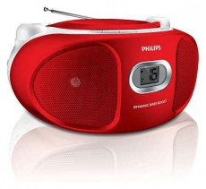 PHILIPS AZ105R/12 hordozható CD-s rádiómagnó - piros Audio-Video / Hifi / Multimédia - Hordozható CD / DVD / Multimédia készülék - Hordozható CD / Multimédia rádiómagnó / Boombox - 293395