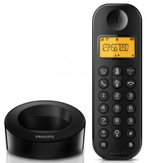 PHILIPS D1201B/53 vezeték nélküli telefon Mobil / Kommunikáció / Smart - DECT / cordless telefon - 301119