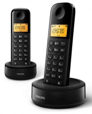 PHILIPS D1302B/53 vezeték nélküli telefon Mobil / Kommunikáció / Smart - DECT / cordless telefon - 301192