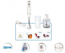 PHILIPS HR1607/00 botmixer szett Konyhai termékek - Konyhai kisgép (előkészítés / feldolgozás) - Botmixer - 284478
