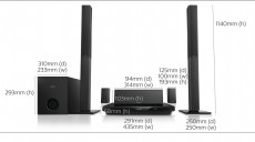 PHILIPS HTB3550G/12 5.1-es multimédia lejátszó Audio-Video / Hifi / Multimédia - Házimozi - Blu-Ray házimozi szett - 286288