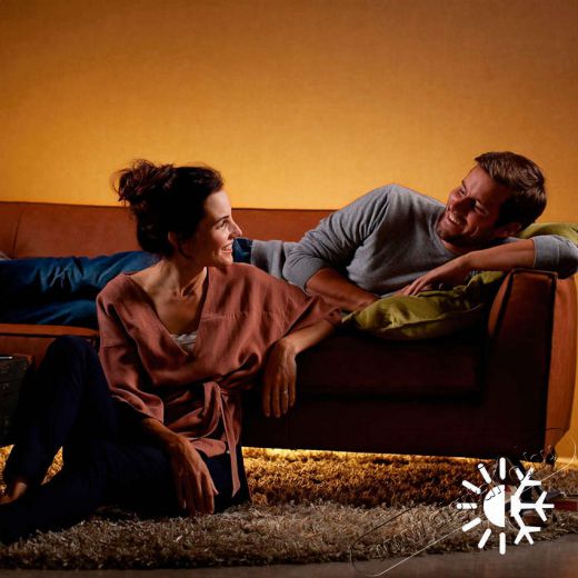 PHILIPS Hue white ambiance 9.5W A60 E27 EU 2Pack H&aacute;ztart&aacute;s / Otthon / K&uuml;lt&eacute;r - Vil&aacute;g&iacute;t&aacute;s / elektromoss&aacute;g - E27 foglalat&uacute; izz&oacute; - 344420