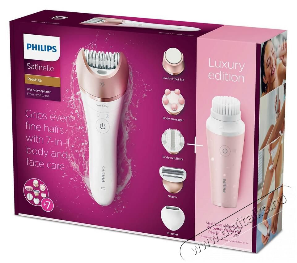 PHILIPS BRP586/00 Satinelle Prestige nedves és száraz epilátor Szépségápolás / Egészség - Szőrtelenítő / borotva - Női szőrtelenítő - 342317