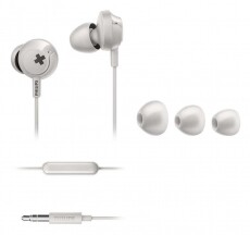 PHILIPS SHE4305WT/00 Bass+ mikrofonos fülhallgató - fehér Audio-Video / Hifi / Multimédia - Fül és Fejhallgatók - Fülhallgató mikrofonnal / headset - 350704