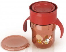 PHILIPS SCF782/00 260ml Első ivópohár - zöld és piros Szépségápolás / Egészség - Baba mama termék - Cumisüveg / cumi / etetés kiegészítő - 336797