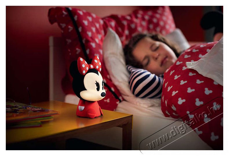 PHILIPS 7188357P0 Minnie egér SoftPal hordozható világító barát Háztartás / Otthon / Kültér - Világítás / elektromosság - Asztali lámpa - 312532