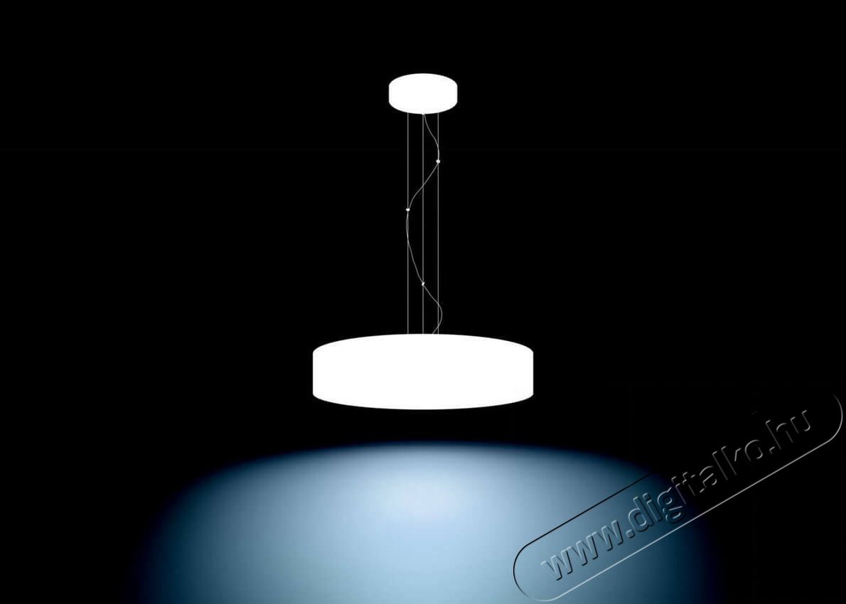 PHILIPS Fair Hue pendant white 1x39W + DIMSwitch 4033931P7-fali l&aacute;mpa H&aacute;ztart&aacute;s / Otthon / K&uuml;lt&eacute;r - Vil&aacute;g&iacute;t&aacute;s / elektromoss&aacute;g - Fali / mennyezeti l&aacute;mpa - 328682