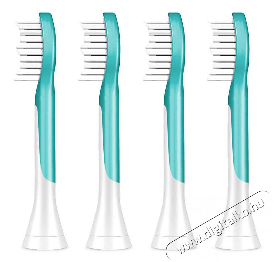 PHILIPS HX6044/33 Sonicare for Kids Standard Sonic fogkefefej 4db Szépségápolás / Egészség - Száj / fog ápolás - Kiegészítő - 348994