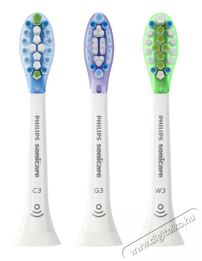 PHILIPS HX9076/07 Sonicare normál fogkefefej, 6db Szépségápolás / Egészség - Száj / fog ápolás - Kiegészítő - 348985