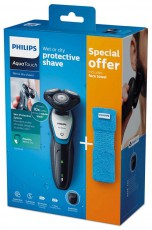 PHILIPS S5070/65 AquaTouch nedves és száraz elektromos borotva  Szépségápolás / Egészség - Szőrtelenítő / borotva - Férfi borotva - 331516