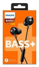 PHILIPS SHE4305BK/00 Bass+ mikrofonos fülhallgató - fekete Audio-Video / Hifi / Multimédia - Fül és Fejhallgatók - Fülhallgató mikrofonnal / headset - 350703