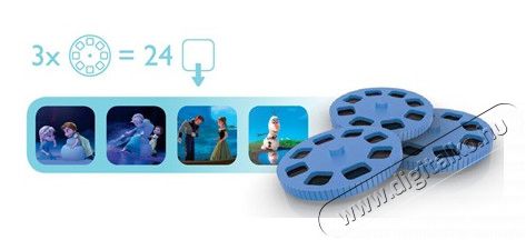 PHILIPS 717690816 Jégvarázs projektoros LED asztali lámpa Háztartás / Otthon / Kültér - Világítás / elektromosság - Asztali lámpa - 312515