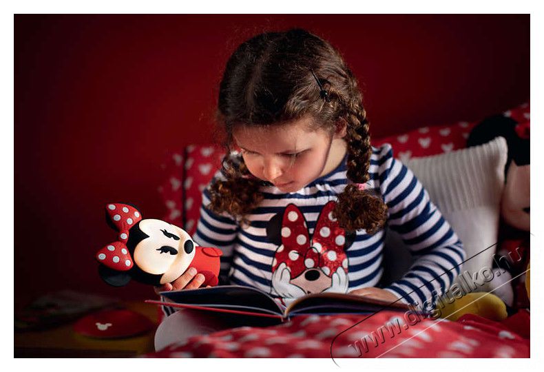 PHILIPS 7188357P0 Minnie egér SoftPal hordozható világító barát Háztartás / Otthon / Kültér - Világítás / elektromosság - Asztali lámpa - 312532