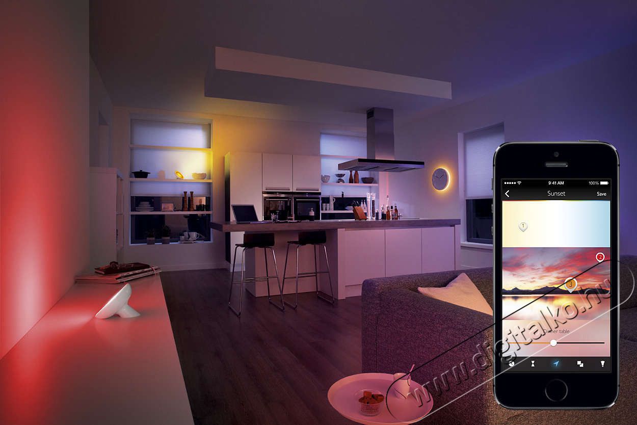PHILIPS 915004318901 Hue Iris asztali lámpa Háztartás / Otthon / Kültér - Világítás / elektromosság - Asztali lámpa - 301310