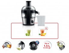 PHILIPS HR1836/00 gyümölcscentrifuga Konyhai termékek - Konyhai kisgép (előkészítés / feldolgozás) - Gyümölcs centrifuga / prés - 284514