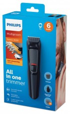 PHILIPS Multiroom Series 3000 MG3710/15 6 az 1-ben testszőrzetnyíró készlet Szépségápolás / Egészség - Szőrtelenítő / borotva - Arc- és testszőrzet vágó, formázó - 345892