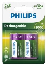 PHILIPS R14B2A300/10 akkumulátor (3000mAh) Akkuk és töltők - Elem méretű akku és töltő - Akku - 312592