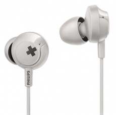 PHILIPS SHE4305WT/00 Bass+ mikrofonos fülhallgató - fehér Audio-Video / Hifi / Multimédia - Fül és Fejhallgatók - Fülhallgató mikrofonnal / headset - 350704