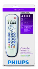 PHILIPS SRP3004/53 univerzális távirányító Tv kiegészítők - Távvezérlő - Univerzális távirányító - 298886