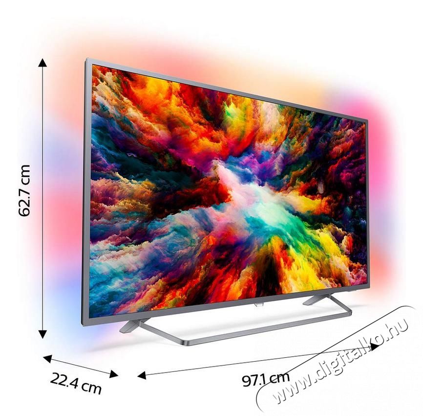 PHILIPS 43PUS7303/12 LCD LED TV Telev&iacute;zi&oacute;k - LED telev&iacute;zi&oacute; - UHD 4K felbont&aacute;s&uacute; - 350622