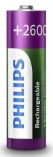 PHILIPS R6B4B260 akkumulátor elem 4db (2600mAh) Akkuk és töltők - Elem méretű akku és töltő - Akku - 312599