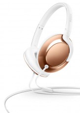 PHILIPS SHL4805RG/00 mikrofonos fejhallgató - rozéarany Audio-Video / Hifi / Multimédia - Fül és Fejhallgatók - Fejhallgató mikrofonnal / headset - 320522