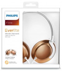 PHILIPS SHL4805RG/00 mikrofonos fejhallgató - rozéarany Audio-Video / Hifi / Multimédia - Fül és Fejhallgatók - Fejhallgató mikrofonnal / headset - 320522