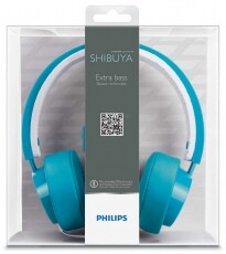 PHILIPS SHL5205BL fejhallgató Audio-Video / Hifi / Multimédia - Fül és Fejhallgatók - Fejhallgató mikrofonnal / headset - 299018