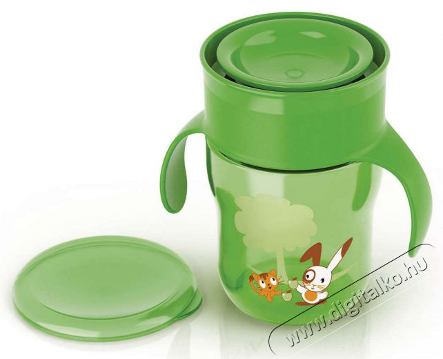 PHILIPS SCF782/00 260ml Első ivópohár - zöld és piros Szépségápolás / Egészség - Baba mama termék - Cumisüveg / cumi / etetés kiegészítő - 336797