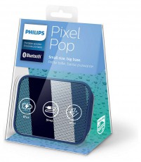 PHILIPS BT110A/00 PixelPop vezeték nélküli hordozható hangsugárzó Audio-Video / Hifi / Multimédia - Hordozható, vezeték nélküli / bluetooth hangsugárzó - Hordozható, vezeték nélküli / bluetooth hangsugárzó - 312554