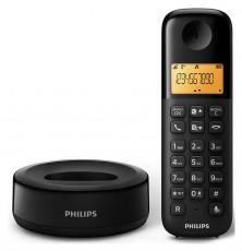 PHILIPS D1301B/53 vezeték nélküli telefon Mobil / Kommunikáció / Smart - DECT / cordless telefon - 301209