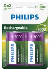 PHILIPS R20B2A300/10 akkumulátor (3000mAh) Akkuk és töltők - Elem méretű akku és töltő - Akku - 312594