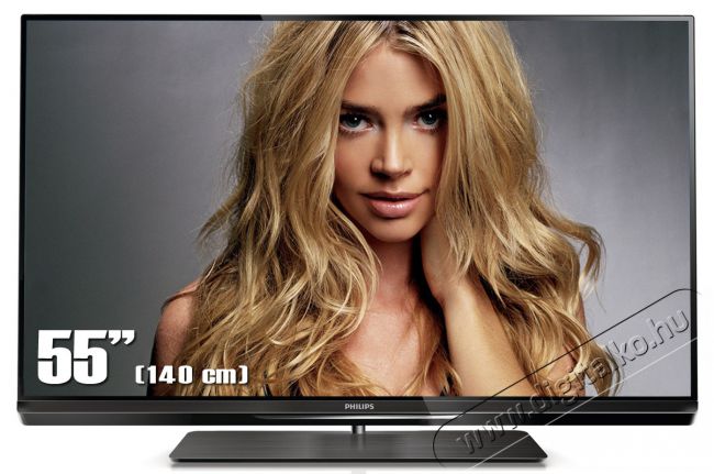 PHILIPS 55PFL6007H Televíziók - LED televízió - 1080p Full HD felbontású - 254099