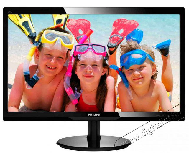 PHILIPS 246V5LHAB/00 monitor Iroda és számítástechnika - Monitor - Monitor - 301125