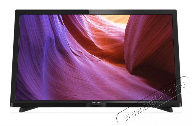 PHILIPS 24PHT4000/12 LED televízió Televíziók - LED televízió - 720p HD Ready felbontású - 308991