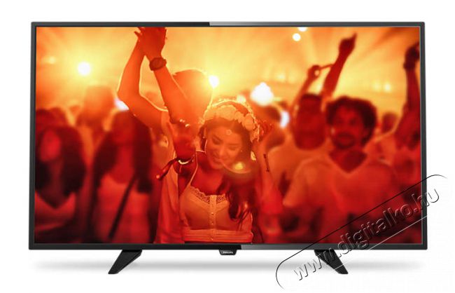 PHILIPS 40PFT4101/12 LED televízió Televíziók - LED televízió - 1080p Full HD felbontású - 309229