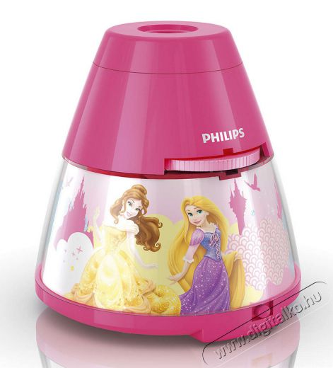 PHILIPS 717692816 Hercegnők projektoros asztali lámpa Háztartás / Otthon / Kültér - Világítás / elektromosság - Asztali lámpa - 301228