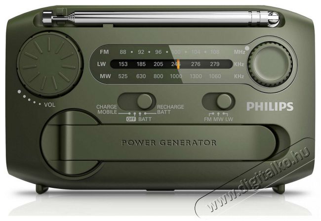 PHILIPS AE1125/12 hordozható rádió Audio-Video / Hifi / Multimédia - Rádió / órás rádió - Hordozható, zseb-, táska rádió - 286243