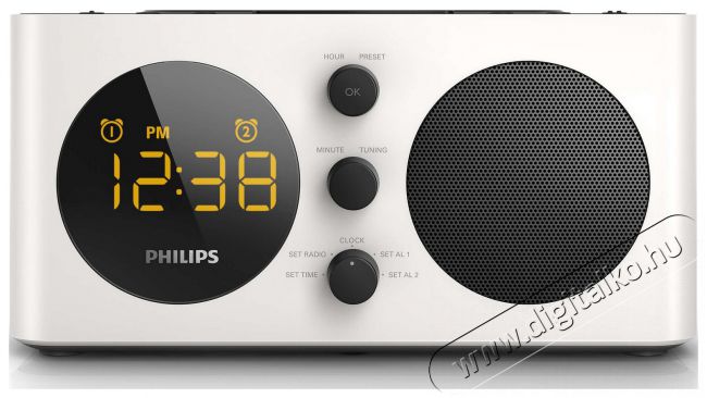PHILIPS AJ6000/12 ébresztőórás rádió Audio-Video / Hifi / Multimédia - Rádió / órás rádió - Ébresztőórás rádió - 286239