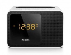 PHILIPS AJT5300W/12 ébresztőórás Bluetooth rádió - fekete/fehér Audio-Video / Hifi / Multimédia - Rádió / órás rádió - Ébresztőórás rádió - 350635