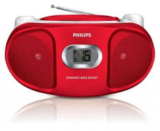 PHILIPS AZ105R/12 hordozható CD-s rádiómagnó - piros Audio-Video / Hifi / Multimédia - Hordozható CD / DVD / Multimédia készülék - Hordozható CD / Multimédia rádiómagnó / Boombox - 293395