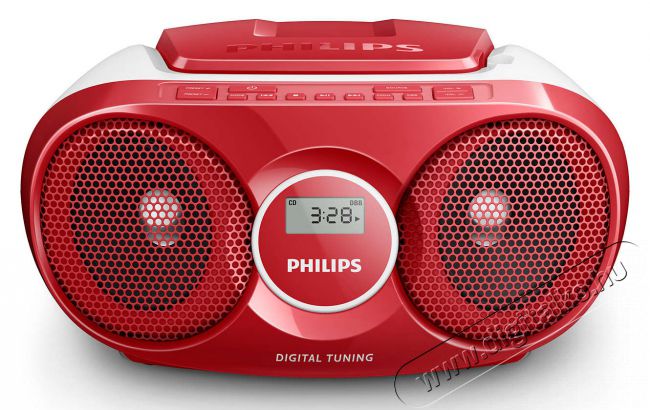 PHILIPS AZ215R/12 hordozható CD-s rádiómagnó Audio-Video / Hifi / Multimédia - Hordozható CD / DVD / Multimédia készülék - Hordozható CD / Multimédia rádiómagnó / Boombox - 296562