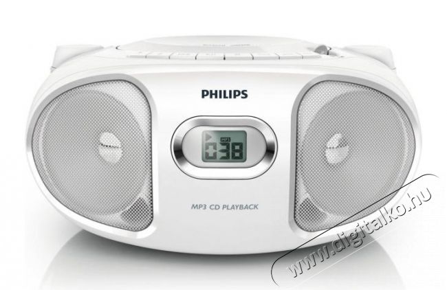 PHILIPS AZ305W/12 hordozható CD-s rádiómagnó Audio-Video / Hifi / Multimédia - Hordozható CD / DVD / Multimédia készülék - Hordozható CD / Multimédia rádiómagnó / Boombox - 296564