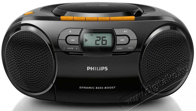 PHILIPS AZ328/12 hordozható CD-s rádiómagnó Audio-Video / Hifi / Multimédia - Hordozható CD / DVD / Multimédia készülék - Hordozható CD / Multimédia rádiómagnó / Boombox - 286191