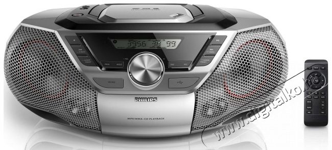 PHILIPS AZ783/12 hordozható CD-s rádiómagnó Audio-Video / Hifi / Multimédia - Hordozható CD / DVD / Multimédia készülék - Hordozható CD / Multimédia rádiómagnó / Boombox - 286200