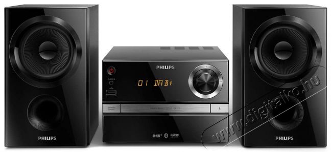 PHILIPS BTB1370/12 mikro Hi-Fi Audio-Video / Hifi / Multimédia - Hifi - Sztereó - Mikro-, mini hifi rendszer - 336279