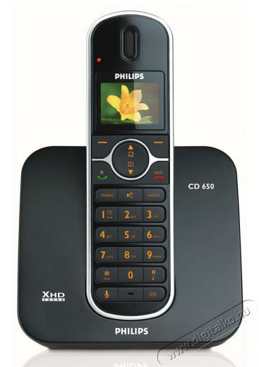 PHILIPS CD6501B vezetékes telefon Mobil / Kommunikáció / Smart - DECT / cordless telefon - 301213