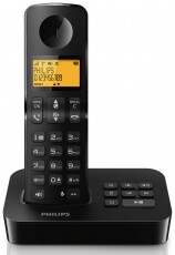 PHILIPS D2151B/53 vezetékes telefon Mobil / Kommunikáció / Smart - DECT / cordless telefon - 301185
